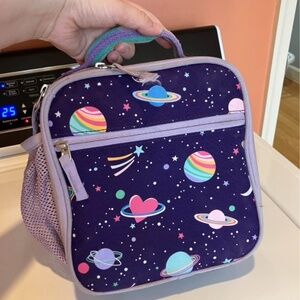 Kids Space-Themed Lunch Bag